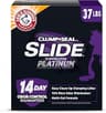 ARM & HAMMER Clump & Seal SLIDE Platinum Multi-Cat Clumping Cat Litter, Easy Clean Technology with No Scrubbing, 14-D...