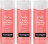 Neutrogena Body Clear Pink Grapefruit Acne Body Wash, 3 x 8.5 fl oz
