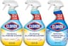 Clorox Disinfecting All-Purpose Cleaner 32 Oz and Disinfecting Bathroom Cleaner, Household Essentials, 30 Oz, Pack of 3