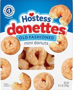 Hostess Donettes, Old Fashioned Mini Donuts, 10.5 Oz. Bag