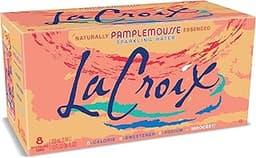 La Croix, Sparkling Water, Grapefruit, 96 Ounce Pack of 8