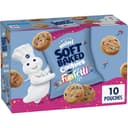 Pillsbury Mini Soft Baked Cookies, Funfetti, Snack Bags, 10 Ct, 10 oz