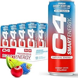 Cellucor C4 Smart Energy Drink - Sugar Free Performance Fuel & Nootropic Brain Booster, Coffee Substitute or Alternat...