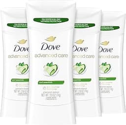 Dove Advanced Care Antiperspirant Deodorant Stick Cool Essentials 4 ct for helping your skin barrier repair after sha...