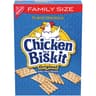 CHICKEN IN A BISKIT Original Baked Snack Crackers, Lunch Snacks, Family Size, 12 oz
