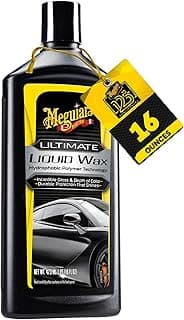 Meguiar's Ultimate Liquid Wax, Improved Liquid Car Wax Formula for Durable Protection that Shines, Premium Towel and ...