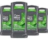 DOVE MEN + CARE Antiperspirant Deodorant Stick for Men 4 Count Extra Fresh with 72-hour Sweat & Odor Protection with ...