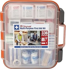 24/7 First Aid OSHA Compliant First aid Kit, All-Purpose 100-Person Emergency First Aid Kit for Business, Home, and C...