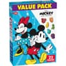 Disney Mickey and Friends Fruit Flavored Snacks, Treat Pouches, Gluten Free Snack, Value Pack, 22 Ct, 17.6 oz