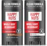 Happy Nuts Whole Body Deodorant for Men - Full Body Odor Control