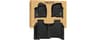 OEDRO Floor Mats Fit for 2019-2026 Chevy Silverado/GMC Sierra 1500 | 2020-2026 Silverado/Sierra 2500HD/3500HD |Crew C...