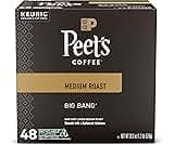 Peet's Coffee, Medium Roast Keurig K-Cup Pods, 100% Arabica Coffee - Big Bang 48 Count (1 Box of 48 Pods)