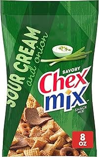 Chex Mix Snack Mix, Sour Cream and Onion, Snacks, 8 oz