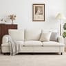 GRUSIGN 3 Seater Couch, 83" Comfy Corduroy Sofa with Deep Seat, Modern Sofa Couch for Living Room, Office, Bedroom, A...