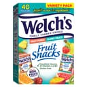 Welch's Fruit Snacks, Fruit Punch & Island Fruits, 0.8 oz, 40 Ct | Made with whole fruit, no artificial dyes, gluten ...
