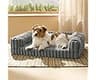 Bedsure ComfyFleece™ Orthopedic Dog Bed for Medium Dogs, Waterproof Memory Foam Medium Pet Beds with Sides, Non-Slip ...
