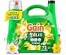 Gain Plus Liquid Washing Detergent, Cleaner, Fresher, Now with Oxi, Original Scent, 99 fl oz, 75 Loads