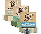 Dr. Squatch Natural Men’s Bar Soap - Cold Process Body Soap Bar with Natural Oils - Gifts for Men - Coastal Mist, Rai...