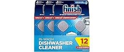 Finish Dishwasher Cleaner Tablets, Deep Cleans Hidden Grease & Grime, Fights Odors, No Extra Wash Cycle, Helps Mainta...