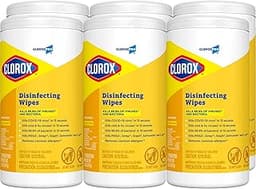 CloroxPro Clorox Disinfecting Wipes, Lemon Fresh, 75 Count (Package May Vary)