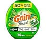 Gain Flings Laundry Detergent Pacs, 76 Count, Original Scent, with Odor Defense, concentrated laundry soap pacs