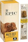 EPIC Wagyu Beef Steak Strips, Grass-Fed and Paleo Friendly Snacks, 20 Ct, 16 oz