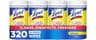 Lysol Disinfecting Wipes, Multi-Surface Cleaner, Lemon, 80 ct. (4 Pack) | All Purpose Cleaner, Sanitizing, Deodorizin...