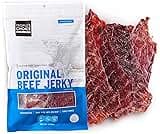 People’s Choice Beef Jerky – Original Big Slab – Whole Muscle, Thin-Sliced, Slab Jerky Texture – 9g Protein per Servi...