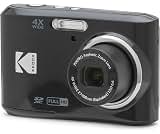 KODAK PIXPRO FZ45 16MP Compact Digital Camera, 4X Optical Zoom, AA, Black | 1080p Full HD Video, 27mm Wide Angle Lens...
