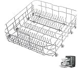 【𝟮𝟬𝟮𝟲 𝙐𝙥𝙜𝙧𝙖𝙙𝙚𝙙】 DD82-01073A Dishwasher Lower Dishrack (23 * 22 * 10in) Assembly - Fit For Samsung Dishwas...