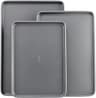GoodCook Everyday Nonstick Baking Sheet Set, 3 Pack Includes Small (13×9) Medium (15×1) and Large (17×11) Pans Carbon...