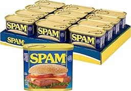 SPAM Classic, SPAM Canned Meat, 12 oz Can (12 Pack)
