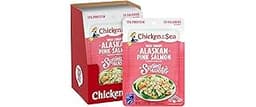 Chicken of the Sea Alaskan Pink Salmon in Spring Water, 2.5 Ounce Packets (Box of 12), Wild Caught, Skinless & Boneless