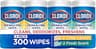 Clorox Disinfecting Cleaning Wipes for Spring Cleaning & Allergy Season, Bleach Free, Fresh Scent and Crisp Lemon, 75...