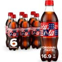 Coca-Cola Soda Soft Drink Bottles, 16.9 fl oz, 6 Pack