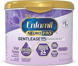 Enfamil NeuroPro Gentlease for easing Fussiness, Crying, Gas, Spit-up in 24 Hrs, Smaller Proteins for Easy Digestion,...