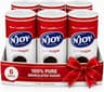 N'Joy Pure Sugar, Pack of 6 Canisters with EZ-Open Pour Spout (20 oz each)