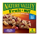 Nature Valley Trail Mix Chewy Fruit & Nut Granola Bar, 6 ct, 7.4 oz
