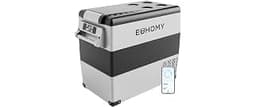 EUHOMY 59QT 12 Volt Refrigerator, -4℉~68℉ Portable Fridge for Car | No Ice Needed, 12V&100-240V, Compressor Cooling, ...