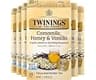 Twinings Camomile, Honey & Vanilla Herbal Tea Individually Wrapped Bags, 20 Count (Pack of 6), Naturally Caffeine-Fre...