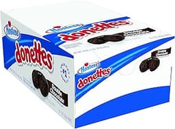 Hostess Donettes Mini Donuts, Double Chocolate, 3 Ounce, 10 Count