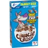 Cookie Crisp Breakfast Cereal, Chocolate Chip Cookie Taste, Made with Whole Grain, Family Size, 18.3 oz