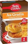 Betty Crocker Au Gratin Casserole Potatoes, Made with Real Cheese, 4 oz Box