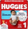 Huggies Size 1 Diapers, Little Snugglers Baby Diapers, Size 1 (8-14 lbs), 32 Count, Packaging May Vary