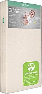Newton Baby Waterproof Crib Mattress and Toddler Bed - Ultra-Breathable Proven to Reduce Suffocation Risk, Washable C...