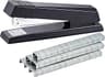 Bostitch Office Stapler, No-Jam Premium for Desktop, Includes 1,250 Staples, Full-Strip, 25 Sheet Capacity, Black