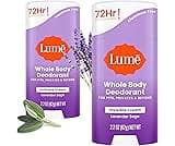 Lume Deodorant Cream Stick - Underarms and Private Parts - Aluminum-Free, Baking Soda-Free, Hypoallergenic, and Safe ...