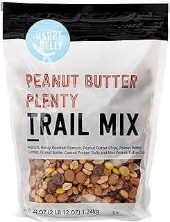 Amazon Brand - Happy Belly Peanut Butter Plenty, Trail Mix, 2.75 pound (Pack of 1)