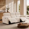 ModernMate Cirrus 3-Seater Power Reclining Sofa, Zero Gravity Mode, Beige