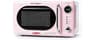 Nostalgia Countertop Microwave Oven with Easy Clean Interior - Retro Microwave with LED Display & Child Lock- Compact...